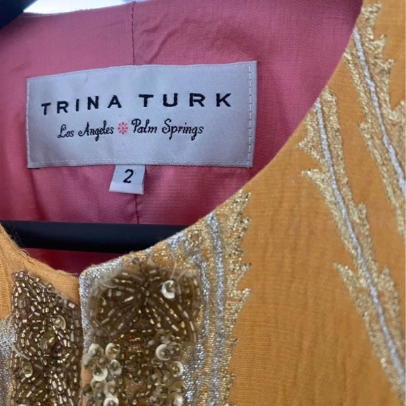 Trina Turk Embroidered Jacket - Picture 2 of 2